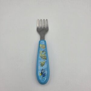 Vtg Disney Finding Nemo Stainless Fork Flatware Utensils Toddler Learning Curve
